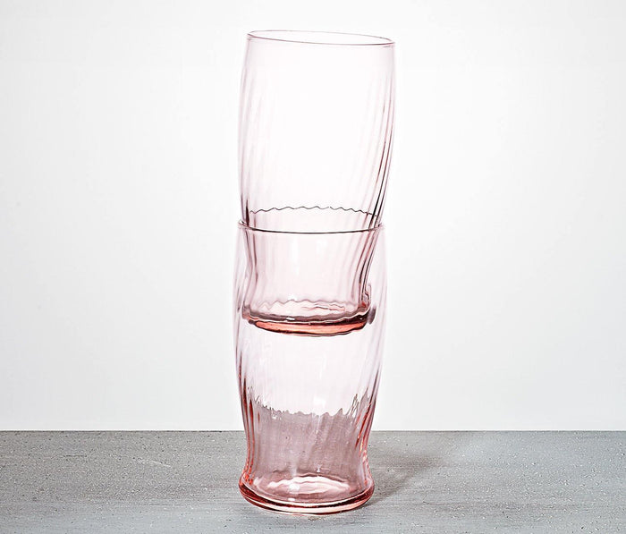 2 Hollywood Rose Swirl Tumblers - lollygag