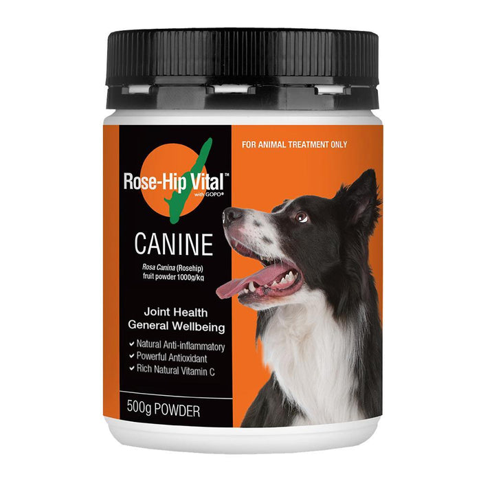 Rose-Hip Vital Canine Joint Health Powder 500G-Habitat Pet Supplies