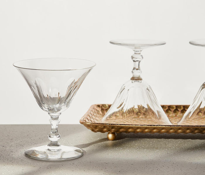 Roselyn Teardrop Coupe Cocktail Glasses