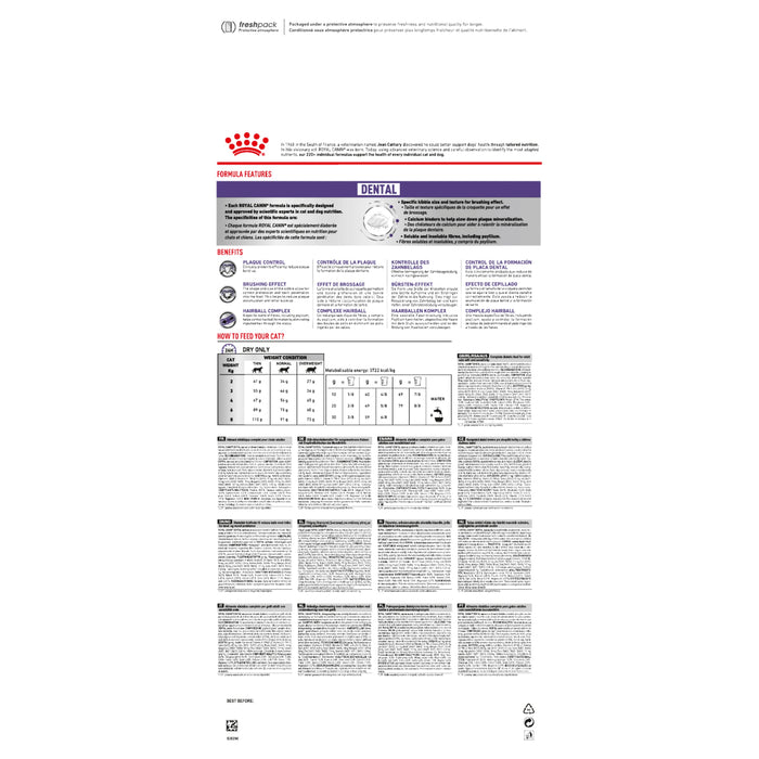 Royal Canin Veterinary Diet Cat Dental Dry Food 1.5kg