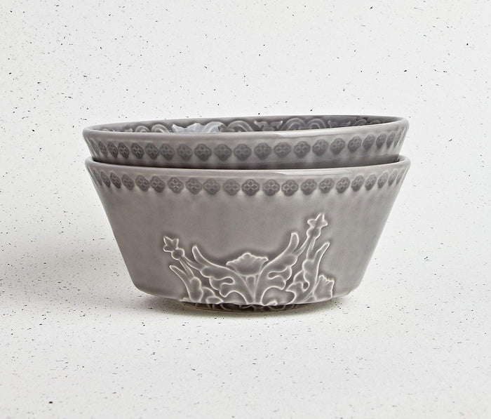 Rua Nova Anthracite Grey Bowls Set - Lollygag