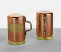 Rustic Farmhouse Copper Salt & Pepper Set