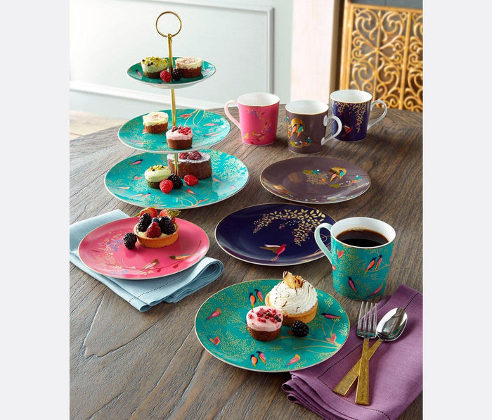 Sara Miller London Birds Table Plate Set