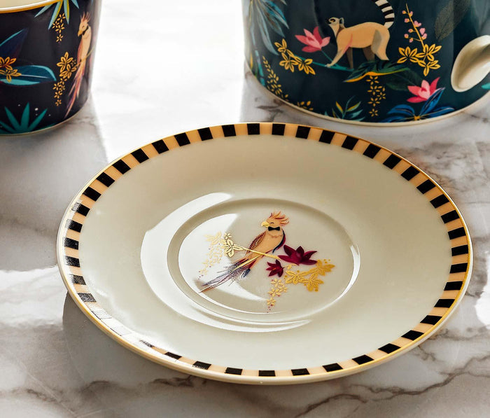 sara miller london Tahiti Teapot and Teacups Set - lollygag
