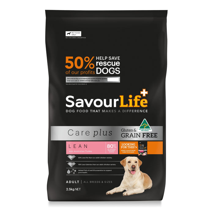 SavourLife Grain Free Dry Dog Food Lean Turkey 2.5kg-Habitat Pet Supplies