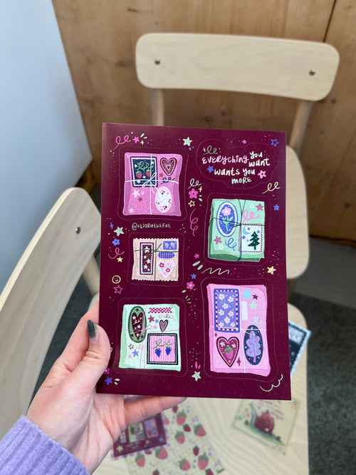 'Self Love' sticker sheet
