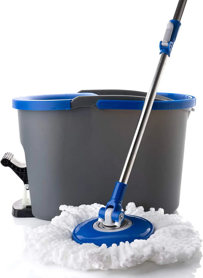 Simpli Spin Mop with Foot Pedal and 3 Fillers - ShopUSA - Kenya