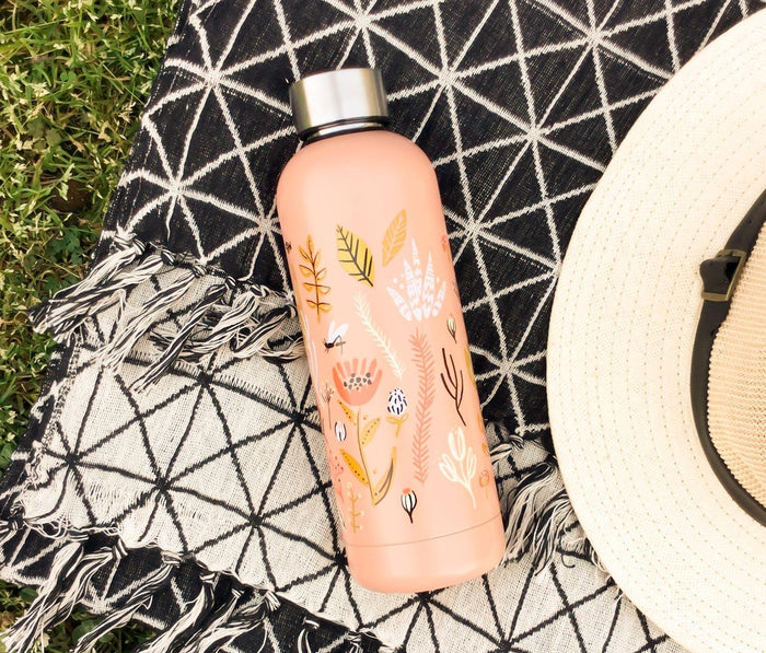 Small World Stainless Steel Water Bottle