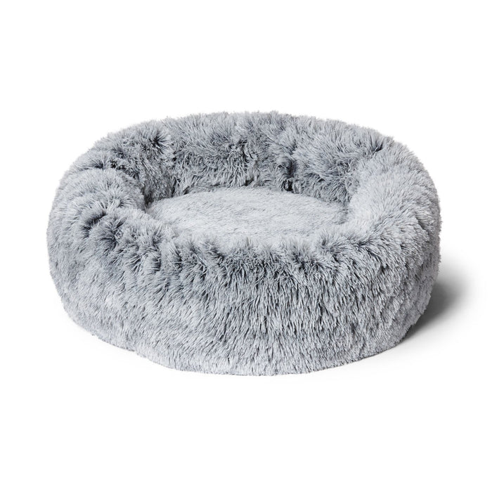 Snooza Cuddler Soothing & Calming Silver Fox Dog Bed Medium-Habitat Pet Supplies
