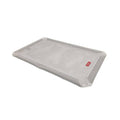 Snooza Flea-Free Raised Dog Bed Grey Replacement Cover Medium-Habitat Pet Supplies