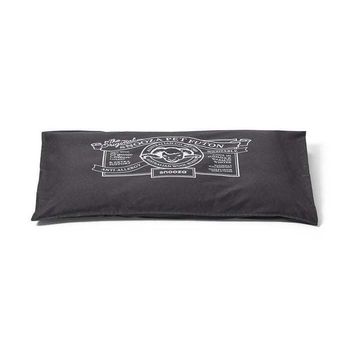 Snooza Organic Pet Futon Charcoal Dog Bed Mighty