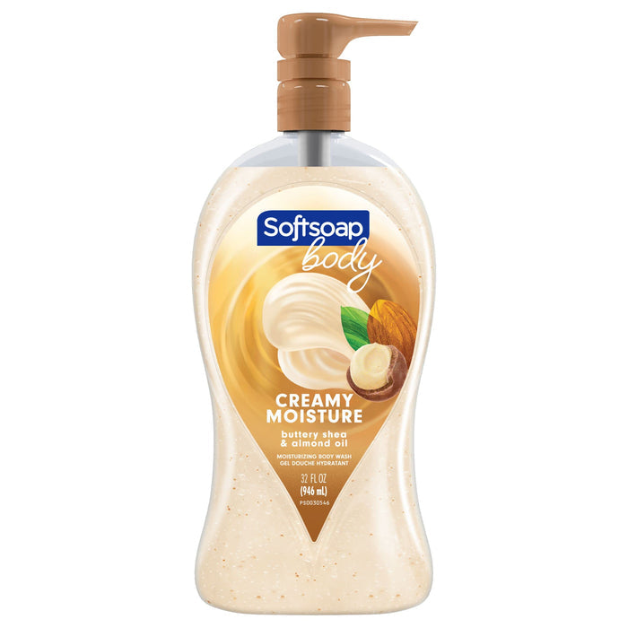 Softsoap Moisturizing Body Wash, Shea & Almond Oil (2-Pack)