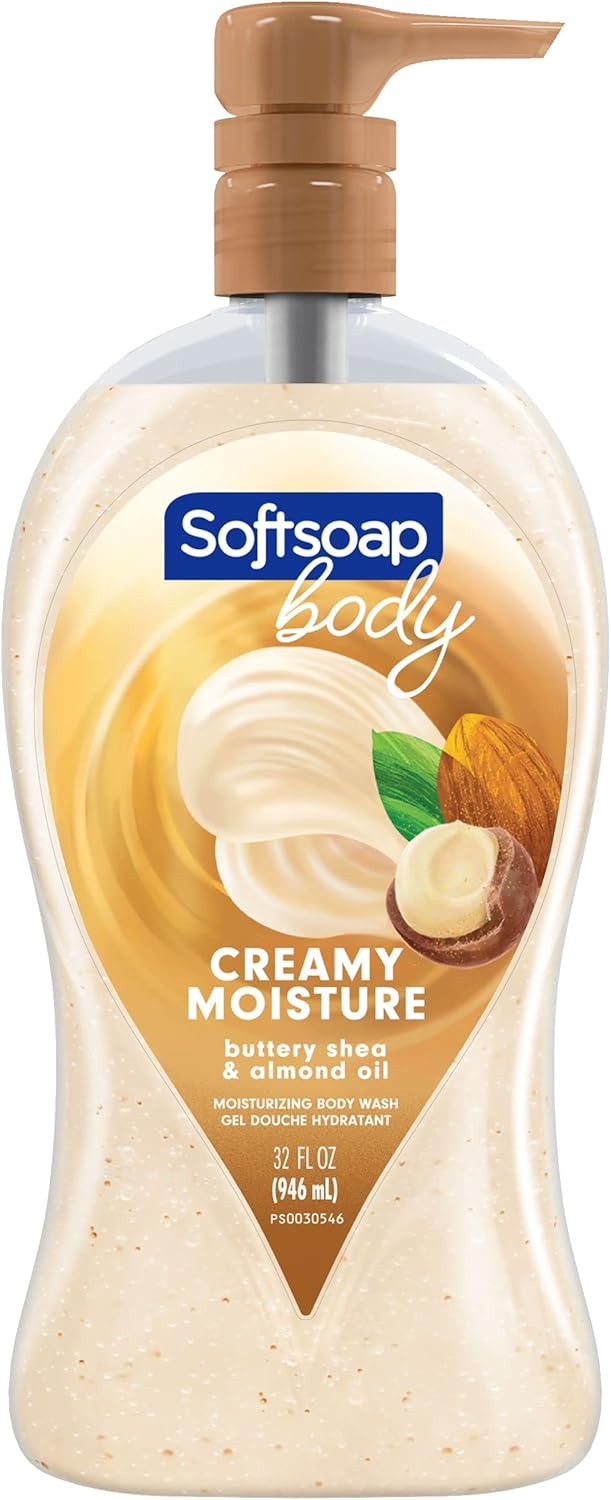 Softsoap Moisturizing Body Wash, Shea & Almond Oil (2-Pack)