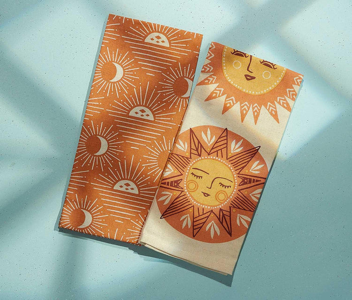 Soleil Tea Towels Set - lollygag