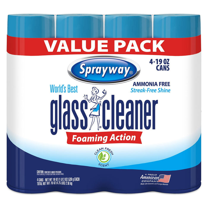 Sprayway Glass Cleaner (4 Pack)