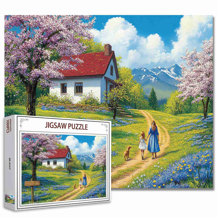 Spring Walk Countryside Jigsaw Puzzles - Tucocoo