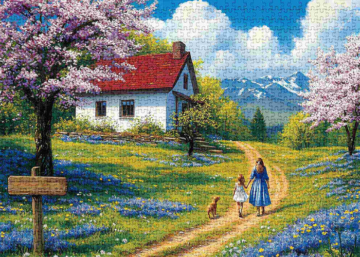 Spring Walk Countryside Jigsaw Puzzles - Tucocoo
