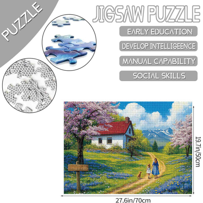 Spring Walk Countryside Jigsaw Puzzles - Tucocoo