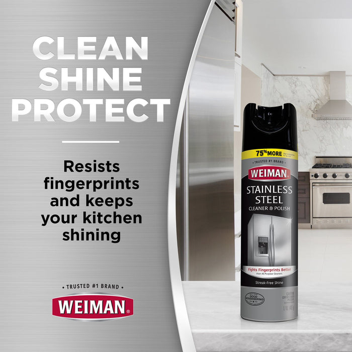 Stainless Steel Cleaner in Kenya - Weiman Appliance Polish, 3 Pack