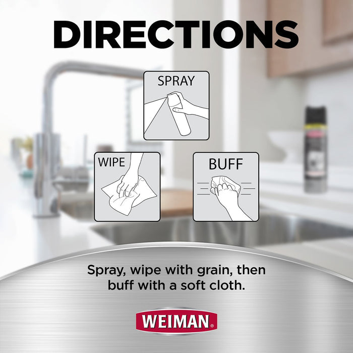 Stainless Steel Cleaner in Kenya - Weiman Appliance Polish, 3 Pack