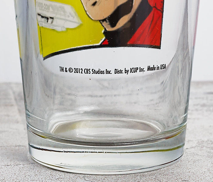Star Trek Dr Montgomery Scott Vintage Glass
