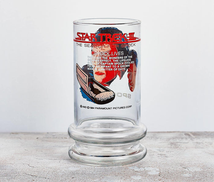Star Trek III Spock Tall Glass - Vintage - lollygag