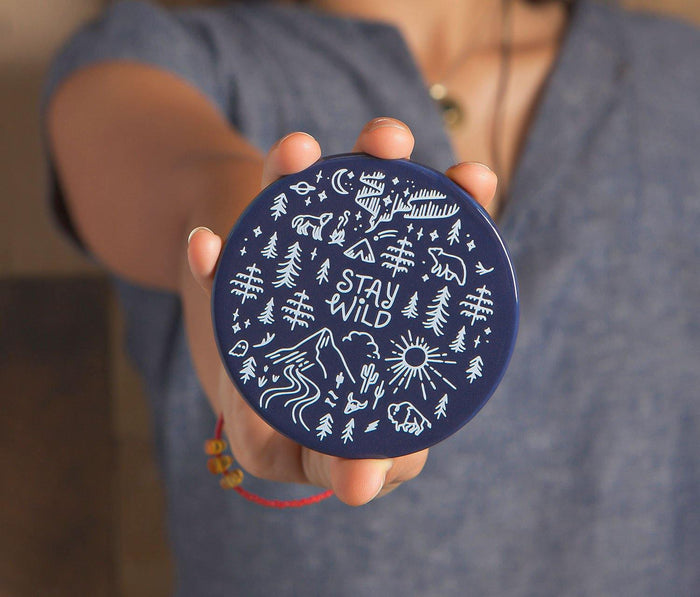 danica studio Illustrated nature round Coasters