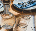 Stemless curved  Wine Glasses