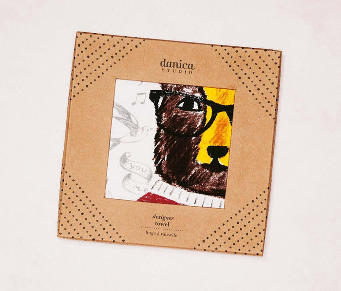 Danica Studio Strong & Free Artisan Kitchen towel - Lollygag