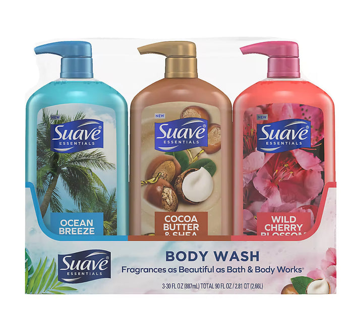 Suave Body Wash in Kenya - Family Value 3 Pack