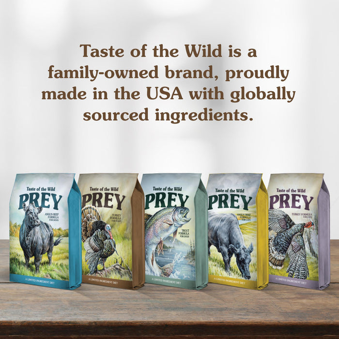 Taste of the Wild PREY Turkey Dry Dog Food 11.3kg