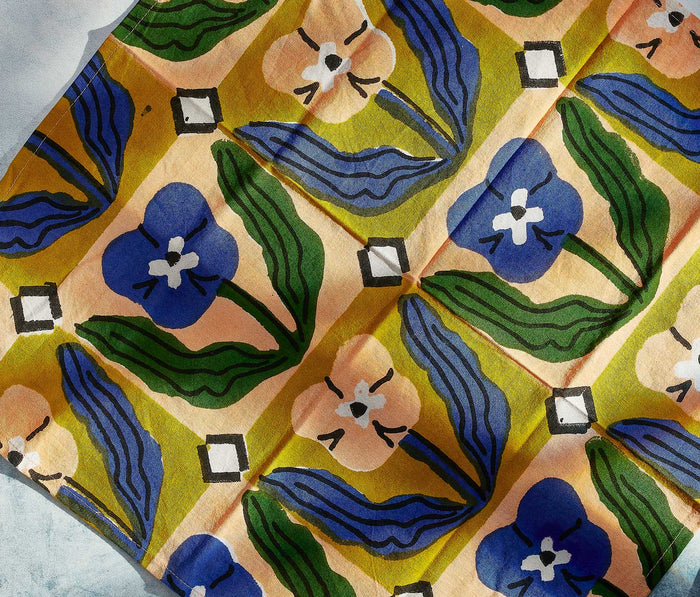 Danica Studio Teppi Block Print Napkins - lollygag