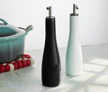 Black and white stoneware cruet set - Lollygag