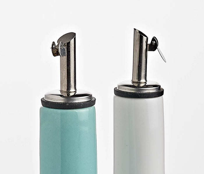 The Parker Olive Oil and Vinegar Cruet Set - lollygag