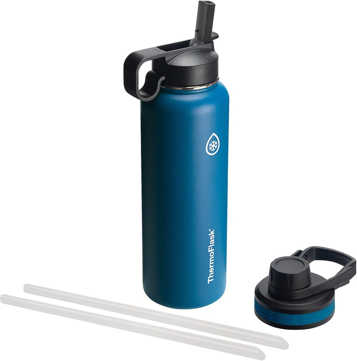 ThermoFlask Vacuum Insulated Stainless Steel Water Bottle