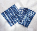 Danica Studio HEIRLOOM Tidal Block Indigo Print Napkins Set