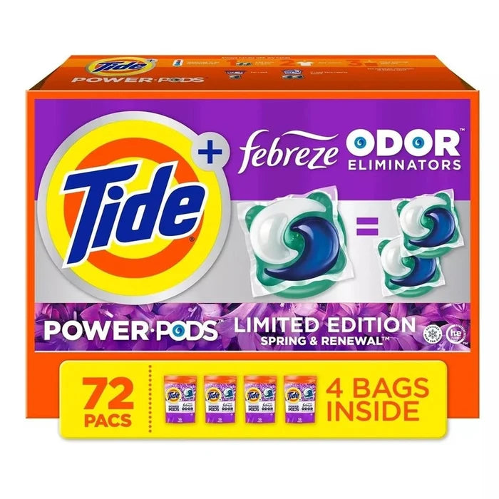 Tide PODS with Febreze Odor Eliminator Detergent