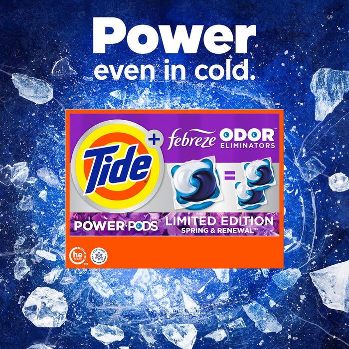 Tide PODS with Febreze Odor Eliminator Detergent