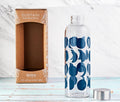 Sustain Ink Glass Water Bottle