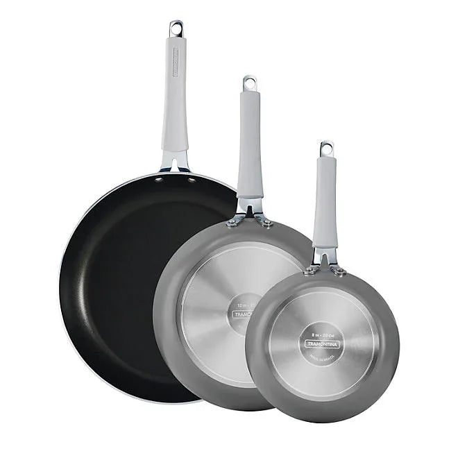 Tramontina 3-Pack Fry Pans, Blue - Detail 3