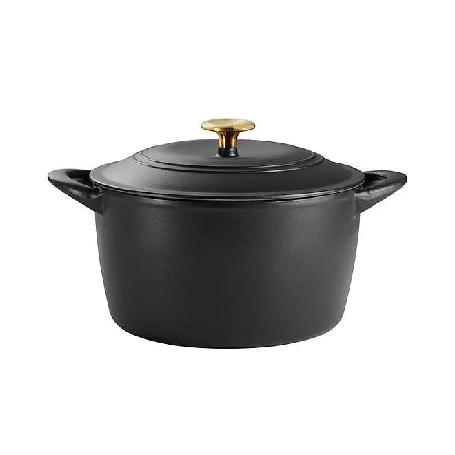 Tramontina 7 Qt Enameled Cast Iron Dutch Oven, Spruce - Detail 4