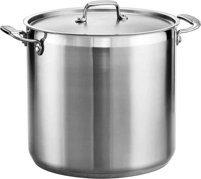 Tramontina Stainless Steel Covered Stock Pot - ShopUSA - Kenya