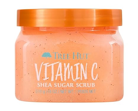 Tree Hut, Body Scrub Exfoliating & Hydrating with Essential Oils.