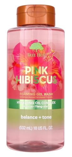 Tree Hut Pink Hibiscus Foaming Body Wash (2 Pack)