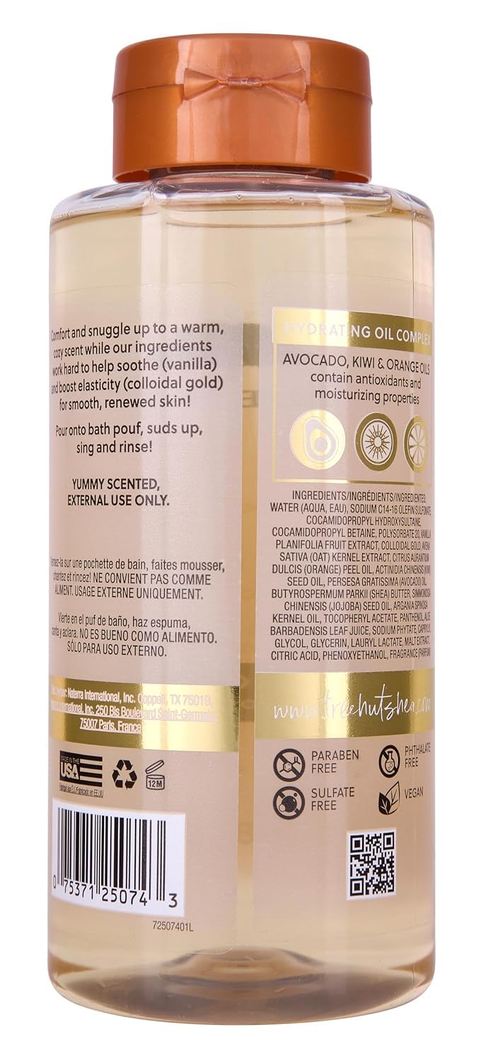 Tree Hut Vanilla Foaming Body Wash,(2 Pack)