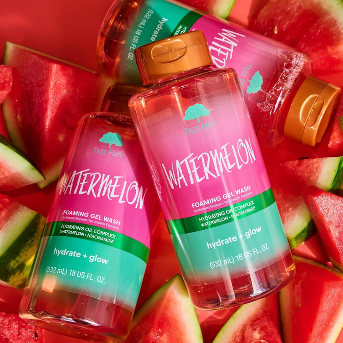 Tree Hut Watermelon Foaming Body Wash (2 Pack)
