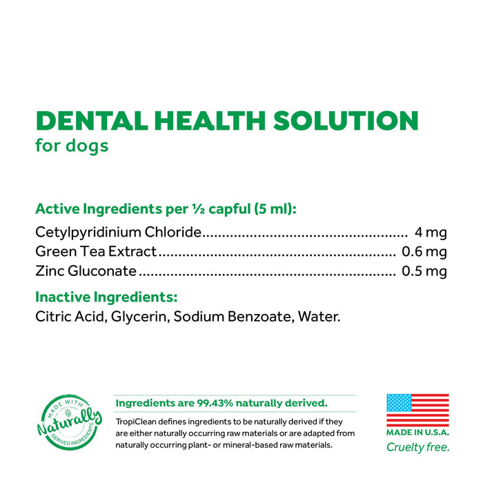 Tropiclean Fresh Breath Oral Care Additive 473ml
