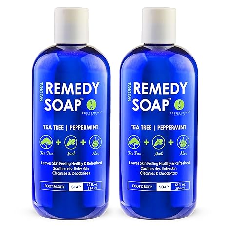 Truremedy Naturals Tea Tree Oil Body Wash, Peppermint (Organic)