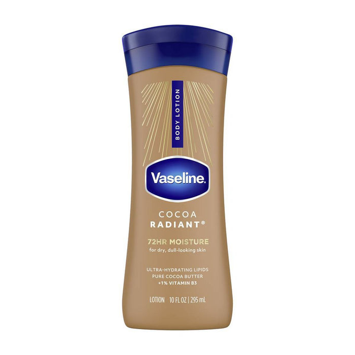 Vaseline Intensive Care Cocoa Radiant Body Lotion, 2 pk