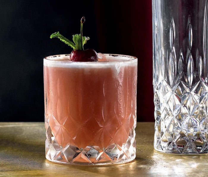 Vidivi Venezia Deco Old Fashioned Tumbler Glass - lollygag